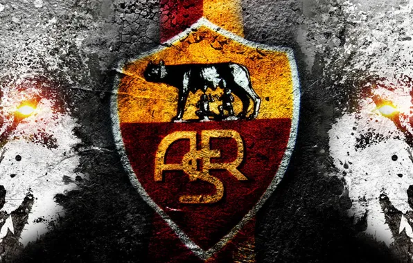 Wallpaper, Italy, football, AS Roma