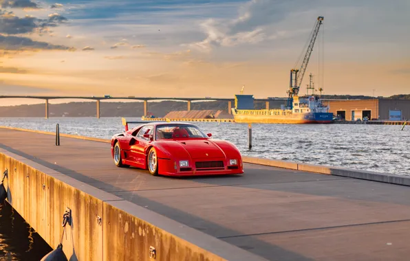 Ferrari, суперкар, supercar, Evoluzione, 1985, единственный экземпляр, Ferrari 288 GTO, the only instance