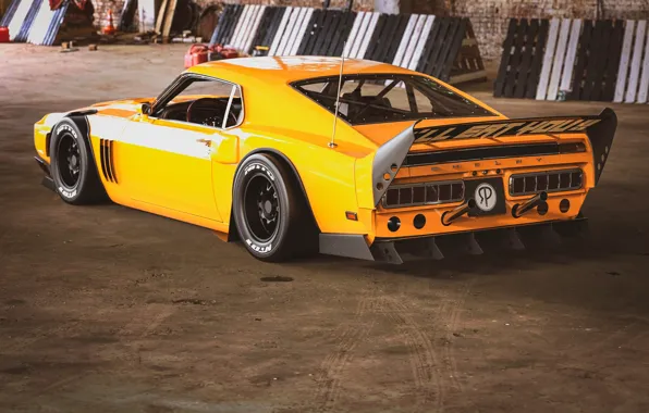 Ford, Shelby, GT500, Авто, Желтый, Ретро, Машина, Оранжевый