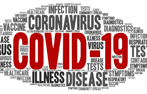Words, tests, infection, coronavirus, Covid-19, vaccine, symptoms, diagnostics