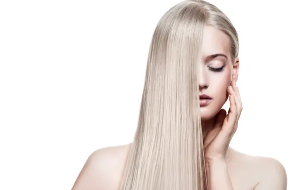 Beauty, hairstyle, straight