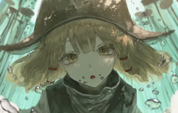 Девочка, под водой, Touhou Project, Suwako Moriya