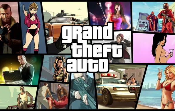 Картинка игра, GTA, Grand Theft Auto, Rockstar North, Rockstar Games