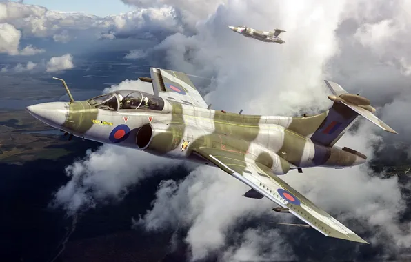 Blackburn Buccaneer, британский двухместный палубный штурмовик, Блэкбёрн Бакэнир, S.Mk.2A/B