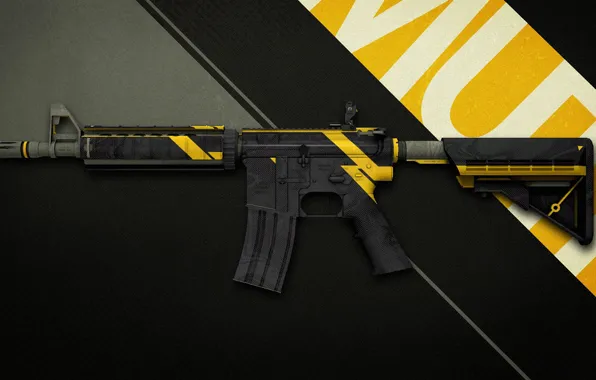 Линии, полосы, джинсы, раскрас, workshop, cs go, custom paint job, m4a4