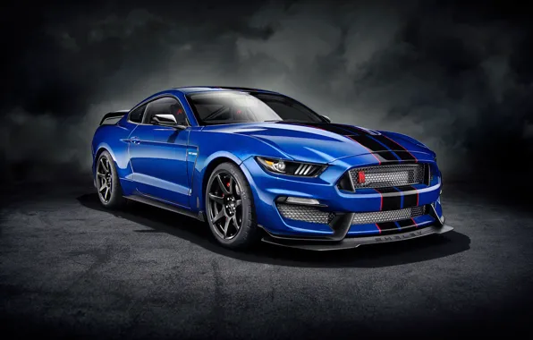 Фон, арт, Ford Mustang, muscle car, Shelby Mustang, Ford Mustang Shelby GT350R