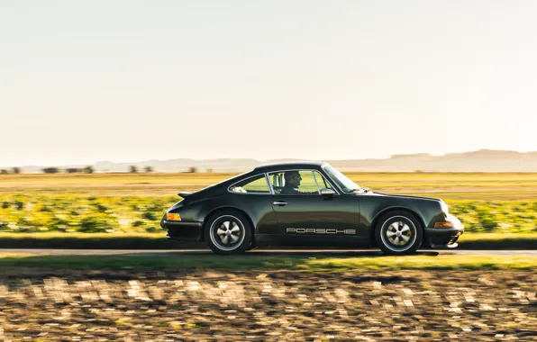 Картинка 911, Porsche, 964, side view, Theon Design Porsche 911