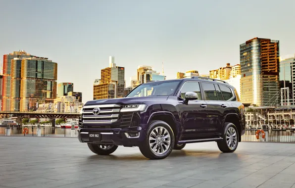 Город, Автомобиль, Toyota Land Cruiser 300
