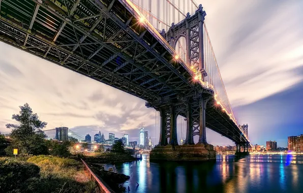 Картинка Bridge, Brooklyn, Manhattan