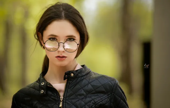 Макияж, очки, губки, Disha Shemetova, Леонид Маркачев