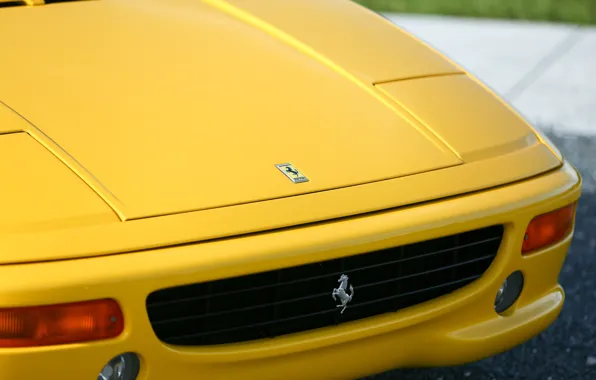 Ferrari, close-up, F355, Ferrari 355 F1 GTS