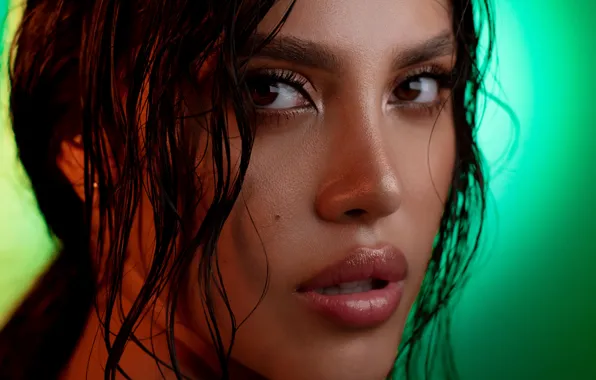 Girl, sexy, eyes, smile, beautiful, figure, model, pretty