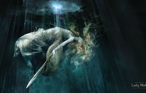 Girl, sword, ken, angel, blade, book, blonde, supernatural