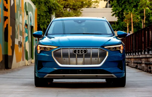 Audi, E-Tron, 2019, электрокроссовер, 55 Quattro
