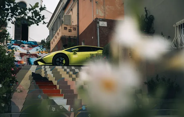 Lamborghini Huracan Side View Lamborghini Huracan Tecnica