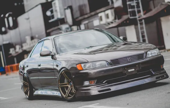 Картинка JDM, JZX90, Toyta, MARK2, SAMURAI