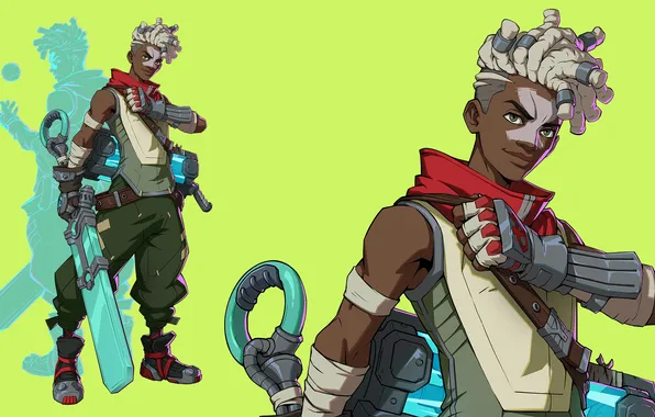 Картинка art, League of Legends, Ekko, Dylan Choonhachat