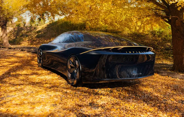 Картинка Infiniti, trees, 2023, Infiniti Vision Qe