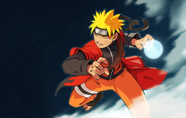 Звезда, наруто, Аниме, naruto, расенган, Sage Mode.