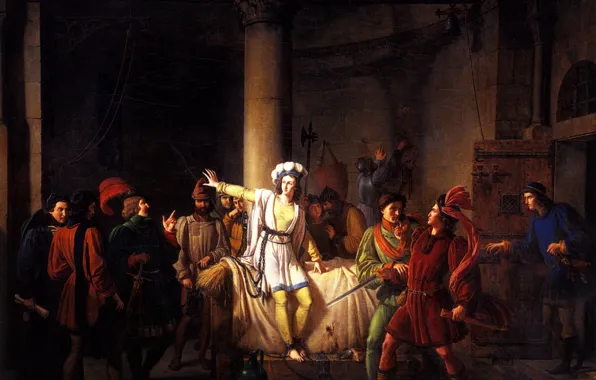 1819, Заключение Жанны д'Арк под стражу в Руане, Пьер-Анри, Ревойл