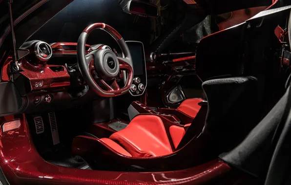 McLaren, суперкар, салон, Senna, 2019, Senna XP, The Master of Monaco