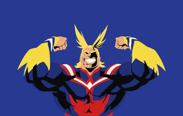 Герой, Всемогущий, My Hero Academia, Boku No Hero Academia, Моя Геройская Академия