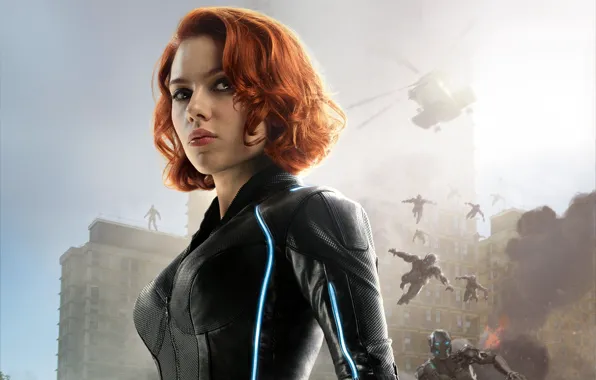 Фильм, Scarlett Johansson, black widow, Avengers: Age of Ultron, Мстители: Эра Альтрона