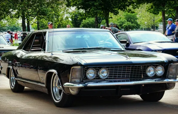 Black, 1964, Buick, Riveira
