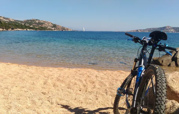 Nature, Beach, Sardinia, Mountain Bike