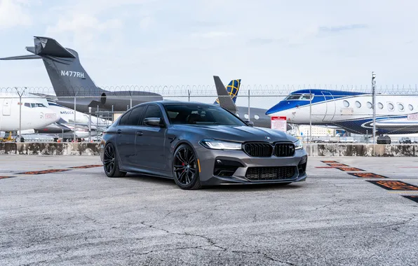 Картинка BMW, BMW M5, M5 F90, Airplane