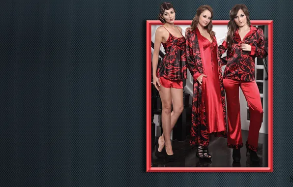 Silk, lingere, satin, sleepwear