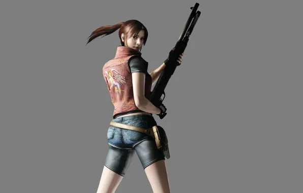 Девушка, оружие, обитель зла, Claire Redfield, resident evil operation raccoon city