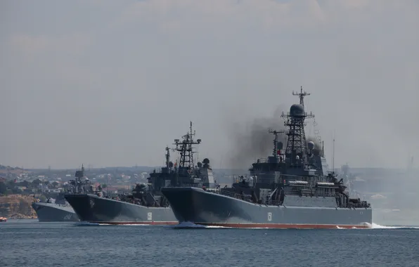 Севастополь, день вмф, десантные корабли