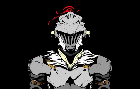 Доспехи, шлем, парень, рыцарь, Goblin Slayer, Убийца гоблинов