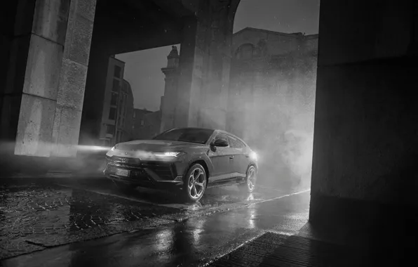 Город, Автомобиль, Lamborghini Urus S