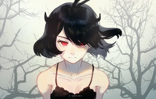 Девушка, рожки, Nero, Black Clover, Secre Swallowtail