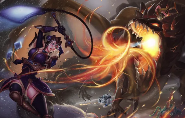 Art, lol, League of Legends, sejuani, Winter's Wrath, moba
