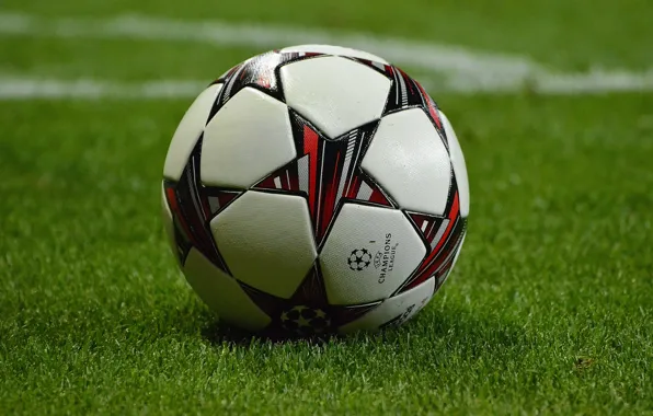 Картинка газон, мяч, фокус, футбол HD, barclays premier league
