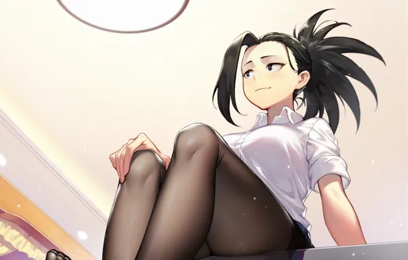 Девушка, My Hero Academia, Boku No Hero Academia, Моя Геройская Академия, Яойрозу Момо