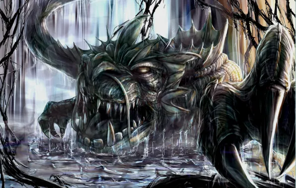 Aqua, monstro, sea devil