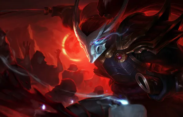 Стиль, Fantasy, Боец, Style, Фантастика, Fiction, League of Legends, Illustration