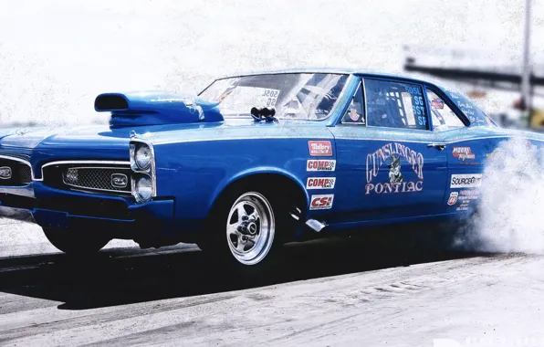 Гонка, драг, drag, racing, понтиак, pontiac gto 67