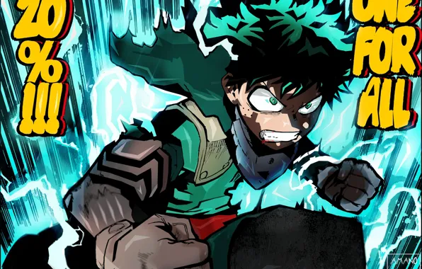 Злость, My Hero Academia, Boku No Hero Academia, Моя Геройская Академия