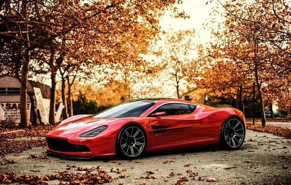 Car, авто, Concept, астон мартин, рендер, Aston Martin DBC