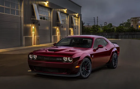 Картинка Challenger, SRT, Hellcat, 2018, Widebody, Dodge