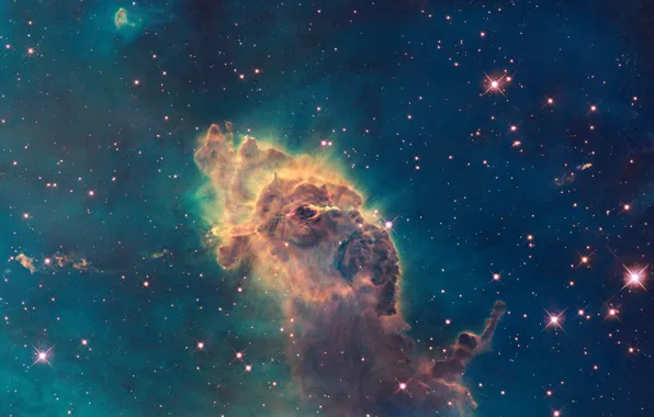 Картинка Хаббл, Туманность, Млечный Путь, Carina Nebula