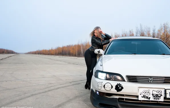 Осень, девушка, полоса, girls, mark2, dragshow, mengon