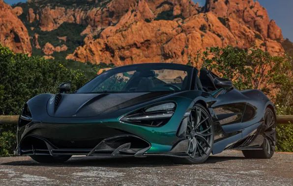 Картинка горы, спорт кар, Fury, McLaren 720s