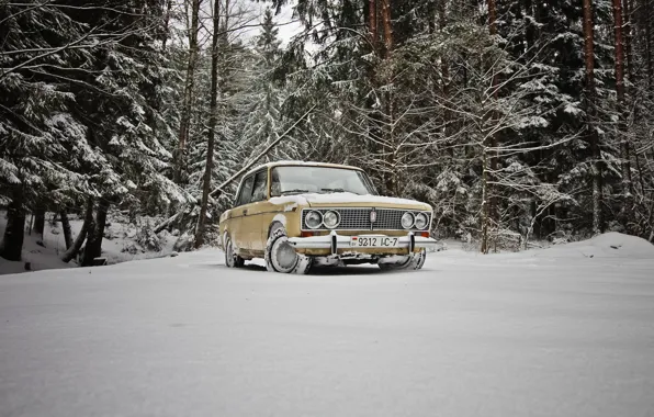 Ссср, winter, жигули, ваз 2103