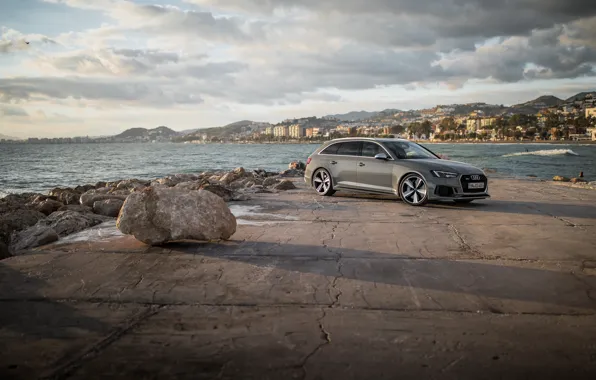 Audi, 2018, универсал, RS4, Avant